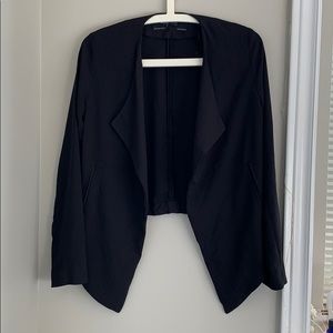 Zara flowy waterfall blazer